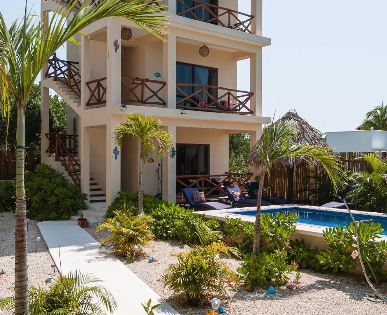 펜션 Island Escape For 16 Guests Hosted By Atenea Holbox